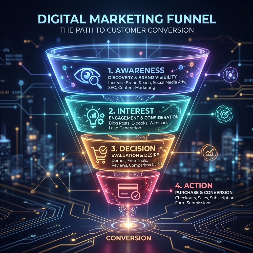 Digital Marketing Funnel