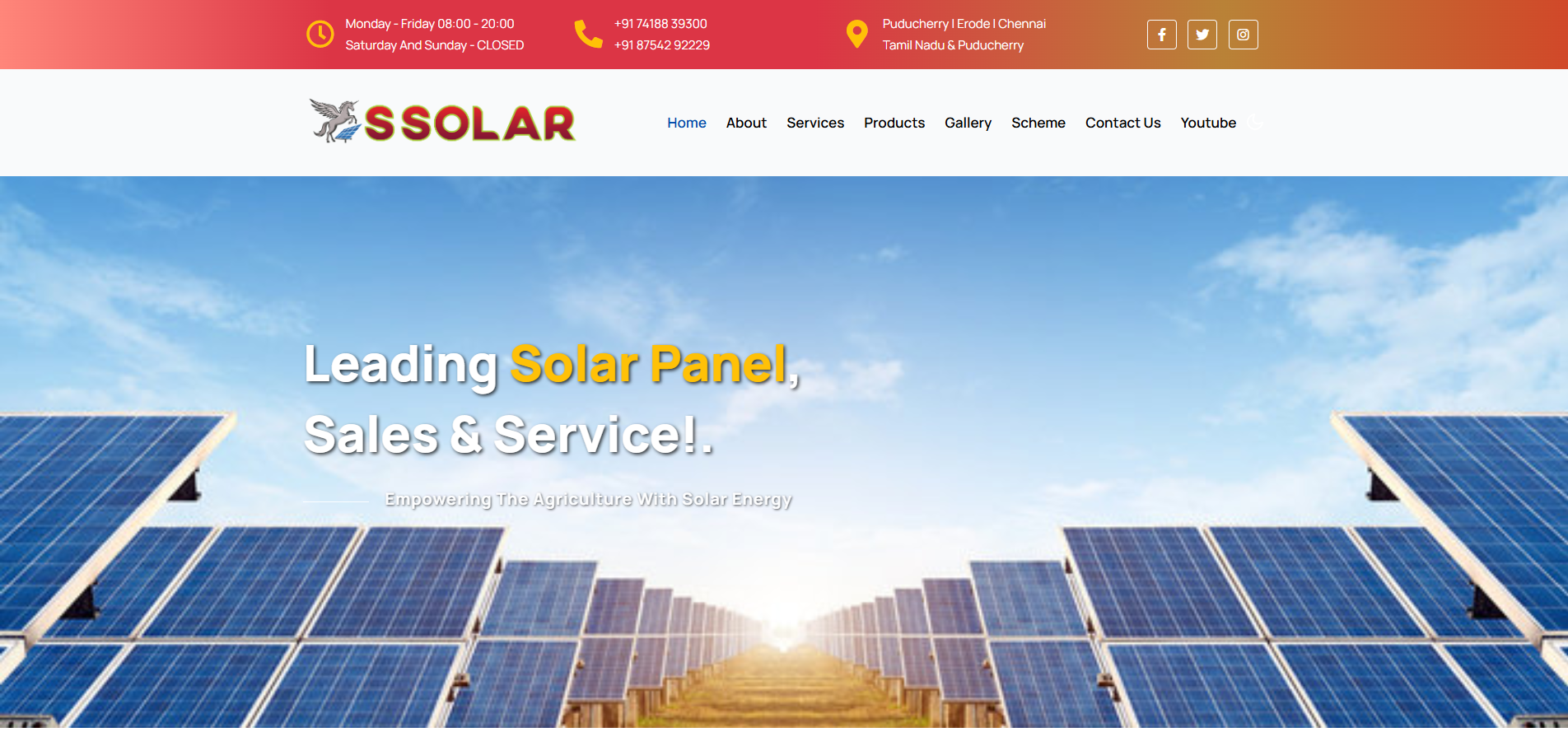 SSolar Web Design